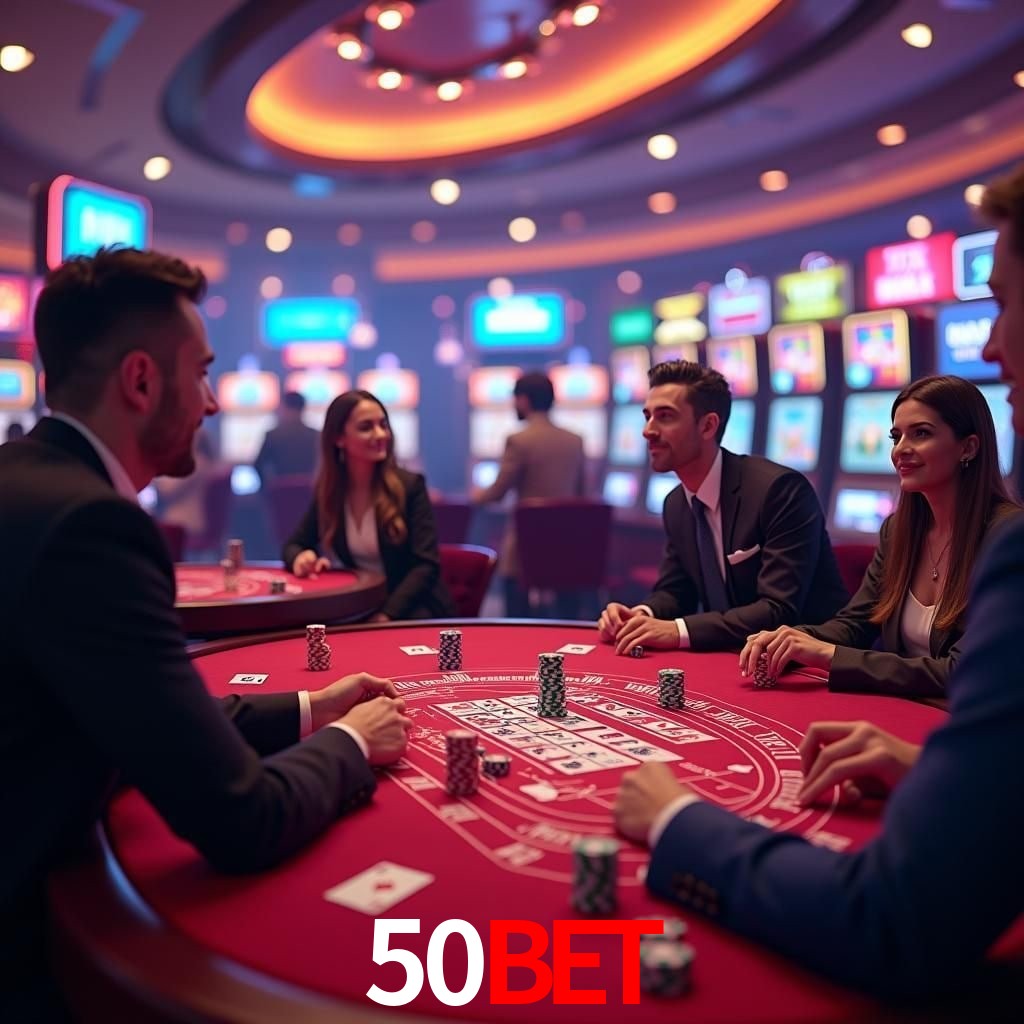 Mesa de Blackjack 50bet
